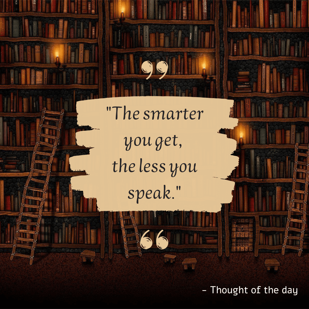 Smarter = 🤫!
