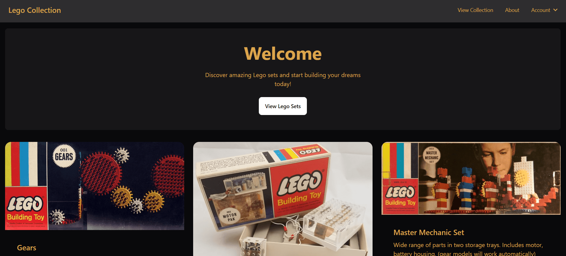 LegoSets preview